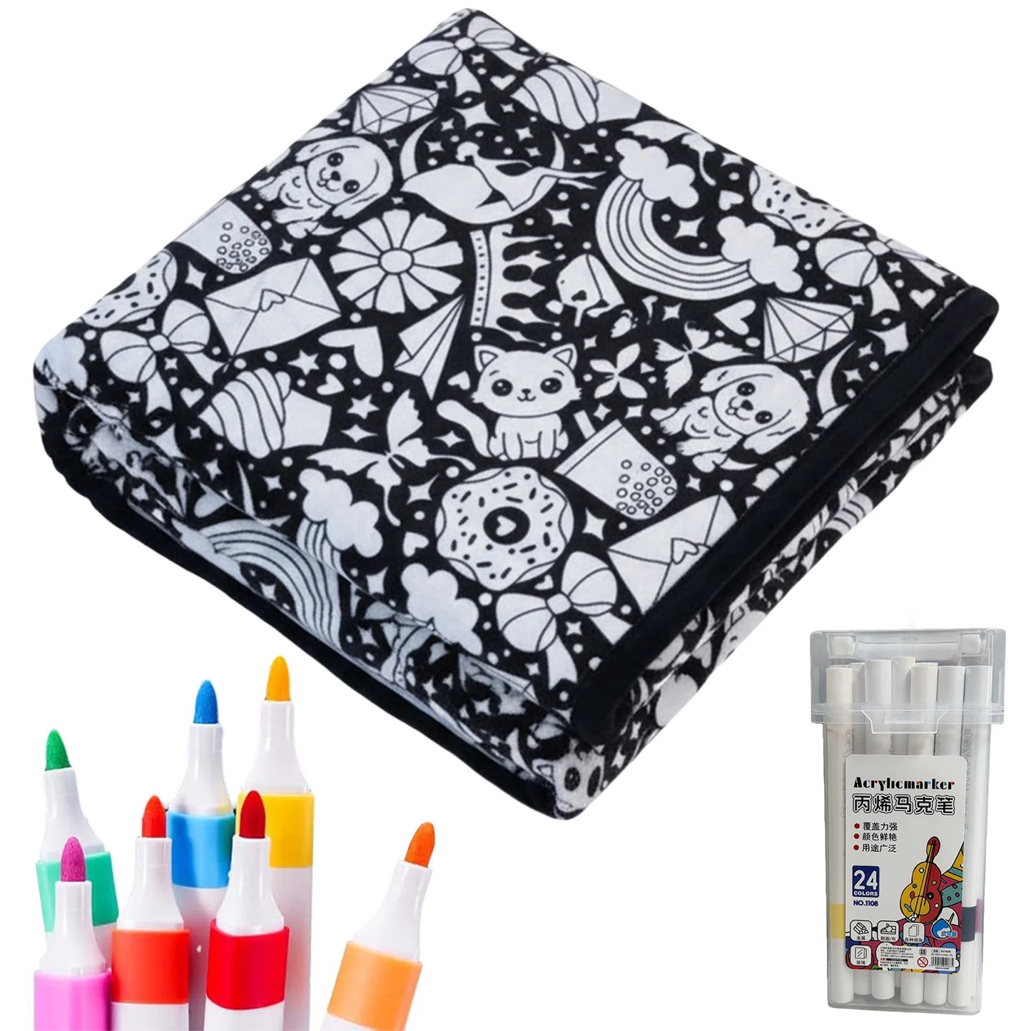 BLANKETIKO™ COLORING BLANKET