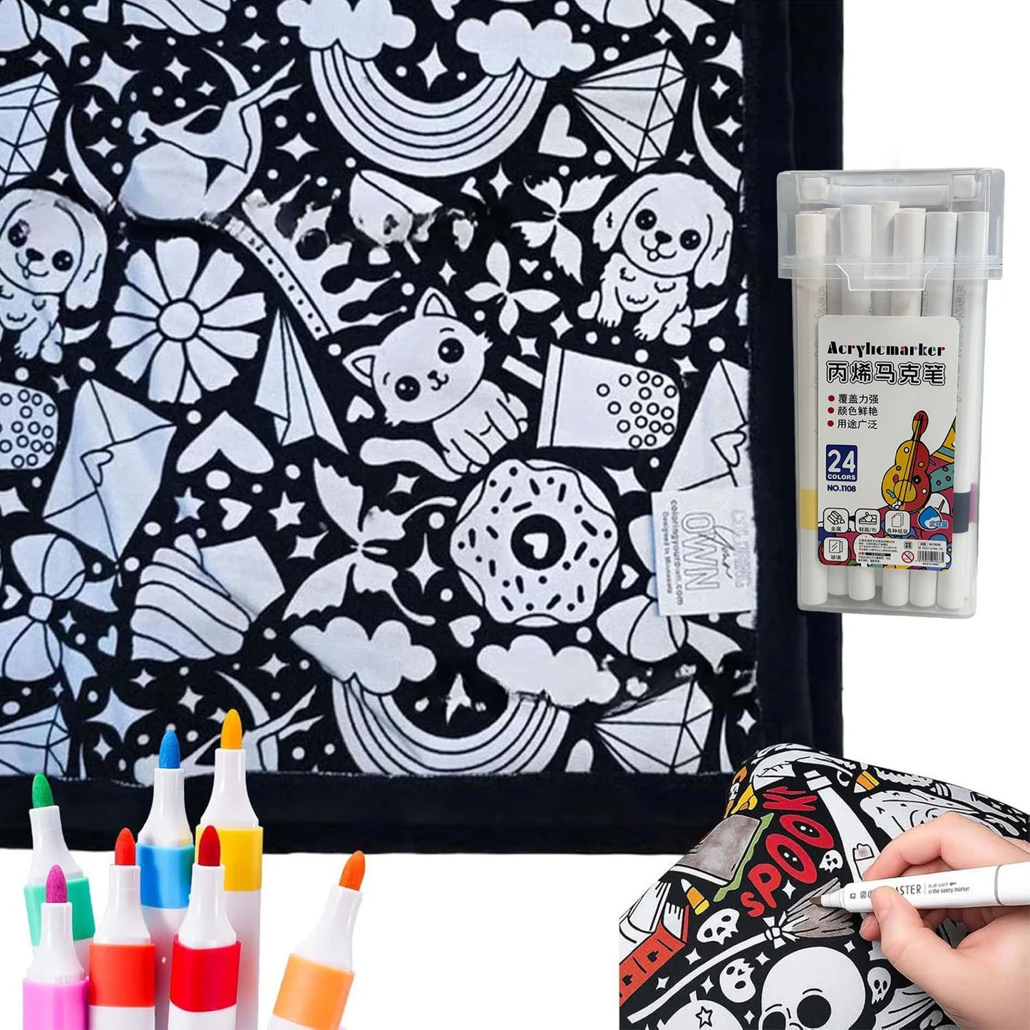 BLANKETIKO™ COLORING BLANKET